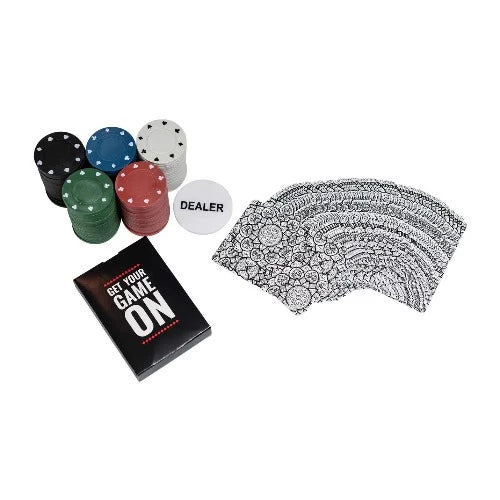 Poker Set in a Tin