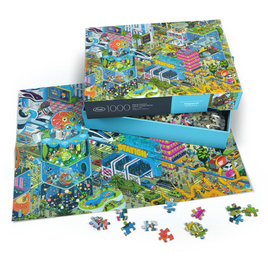 Puzzle1000piece - Megapont- Megapolis