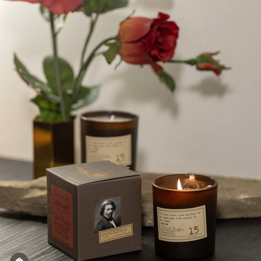 Library Candle Collection: Frederick Douglass